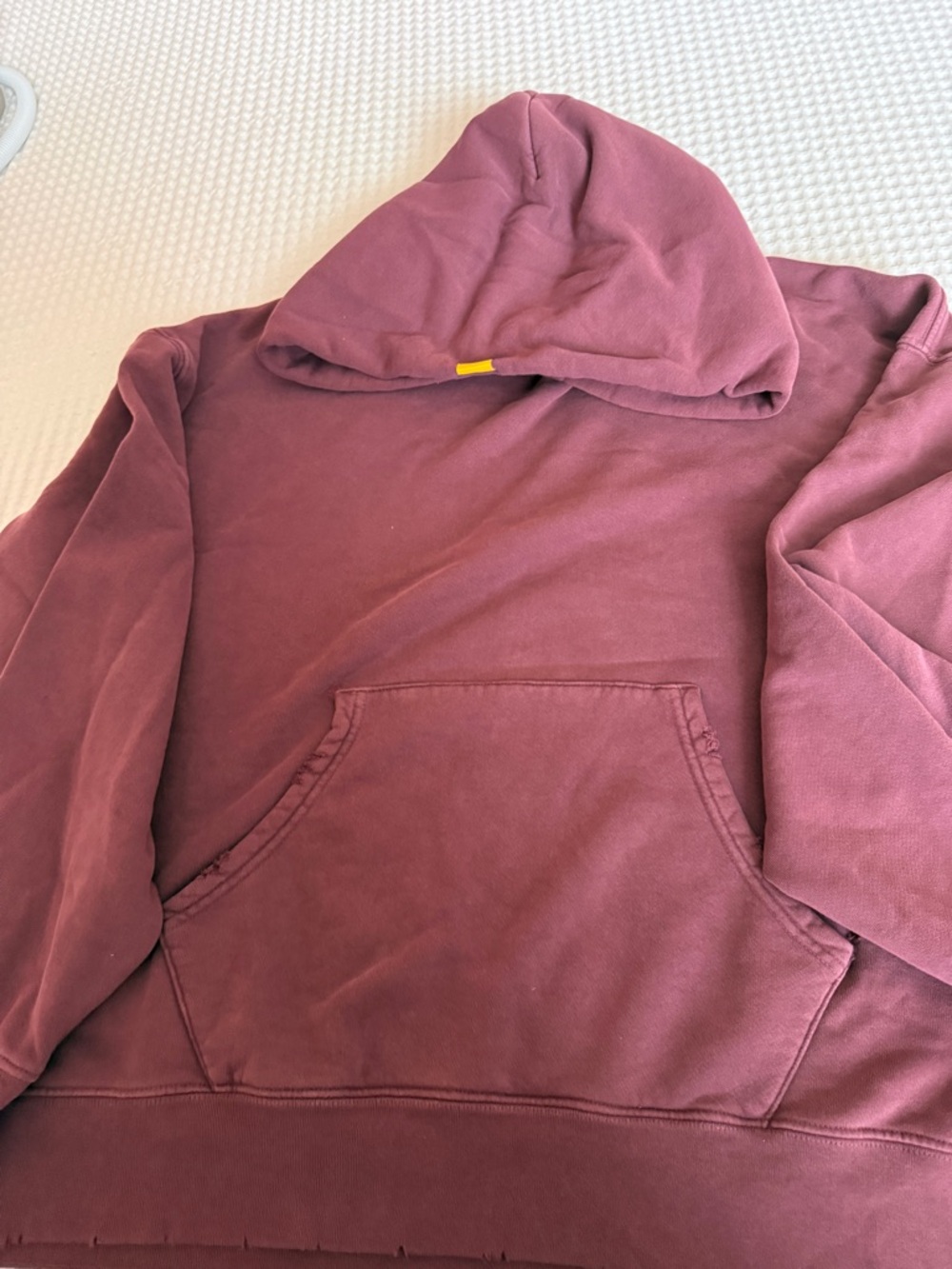 Men's Pullover Crewneck Hoodie in Wine